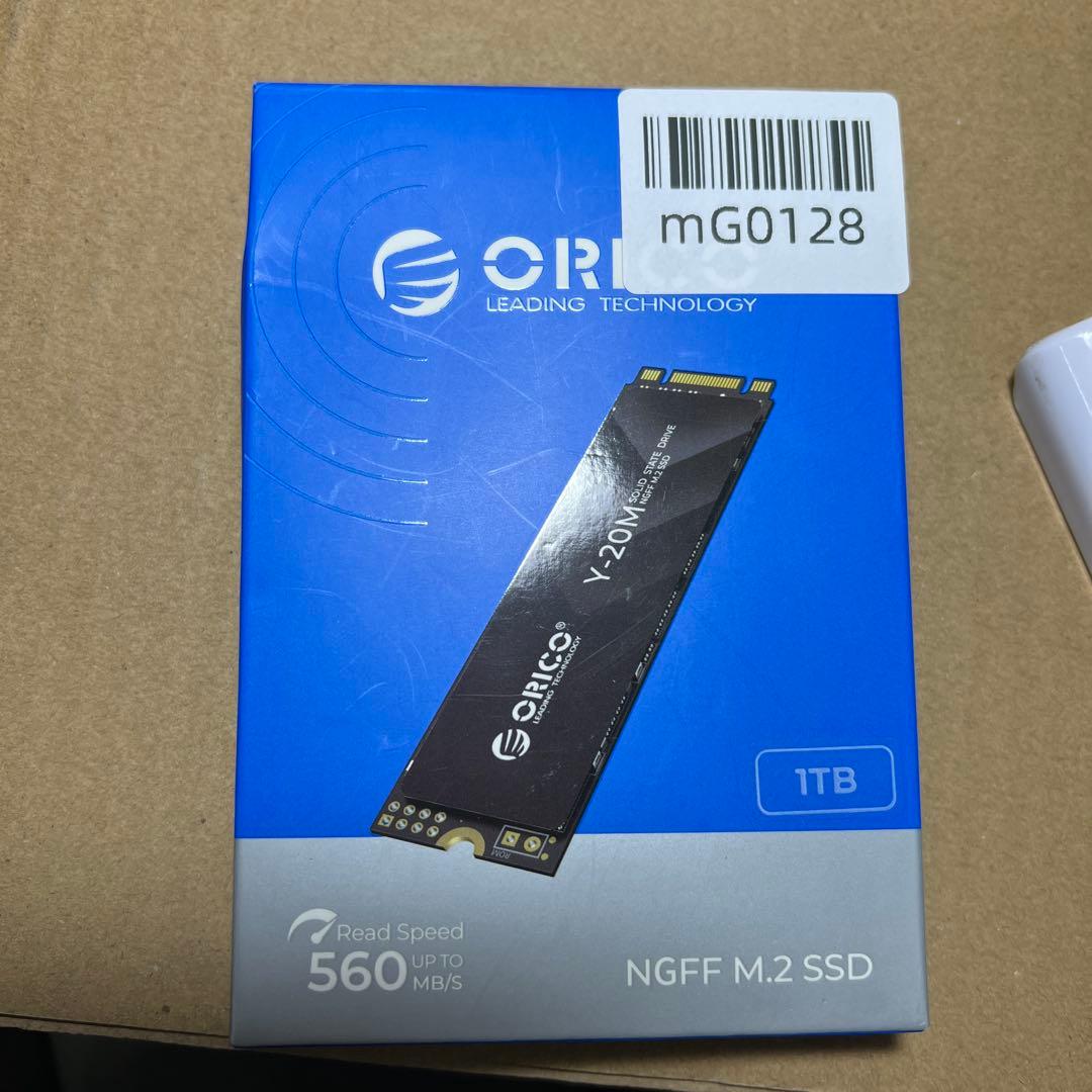 内蔵型SSD ORICO Y20M M.2 1TB