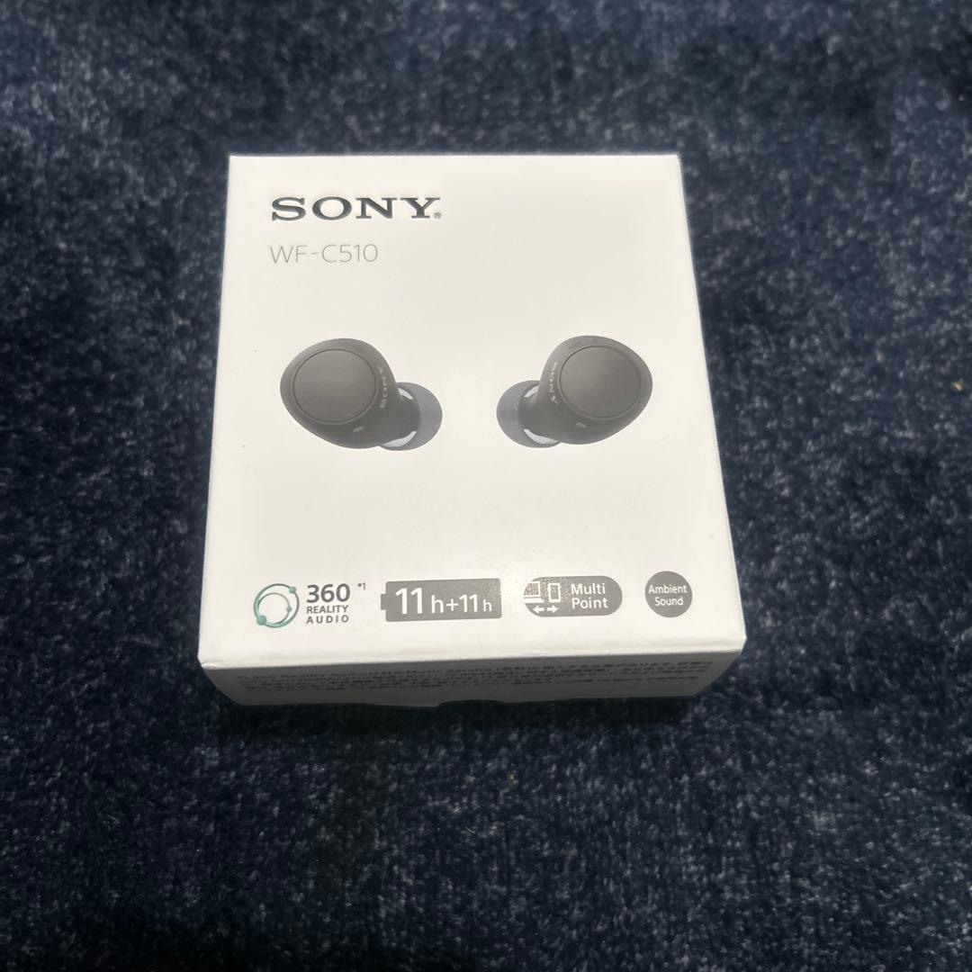 （新品）SONY WF-C510 ブラック ワイヤレスイヤホン