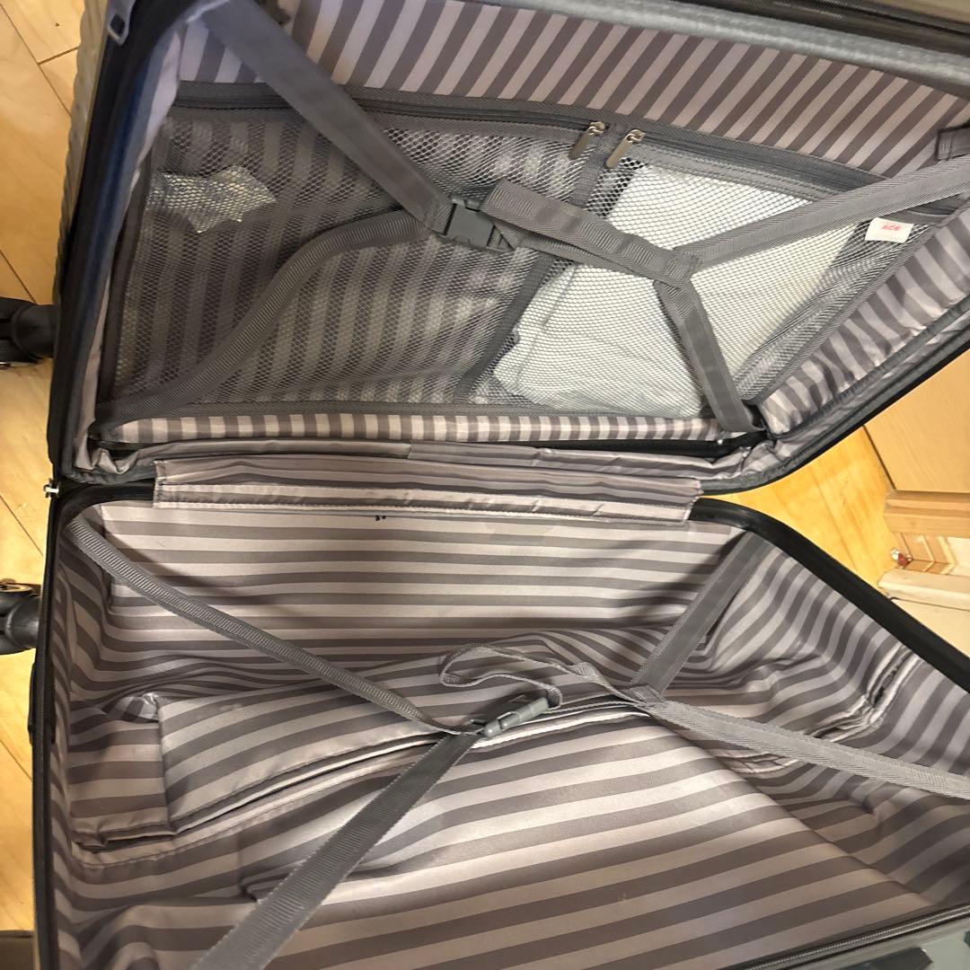 [送料無料】] ACE スーツケース サイズ 8泊9日 83L 色グリーン