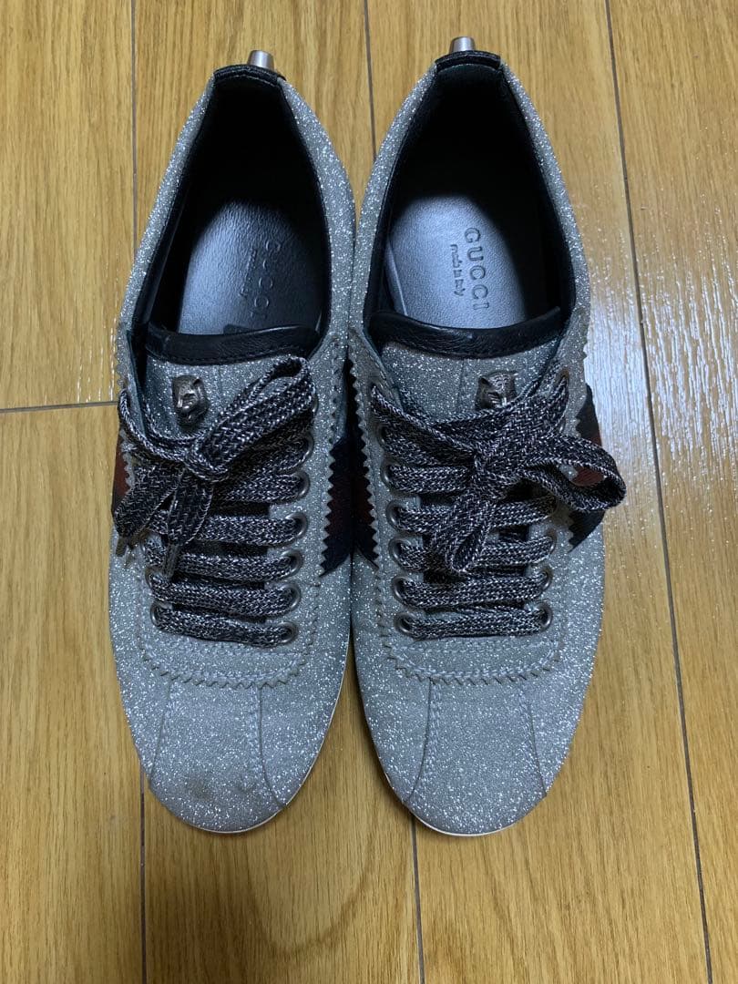 GUCCI グリッター スニーカー 23.5