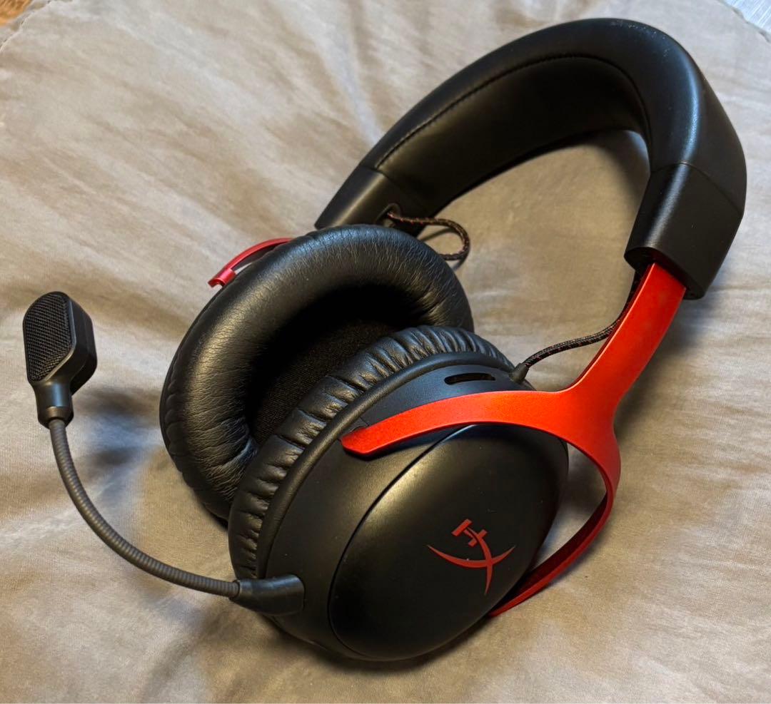 HyperX Cloud III Wireless ゲーミングヘッドセット 配信