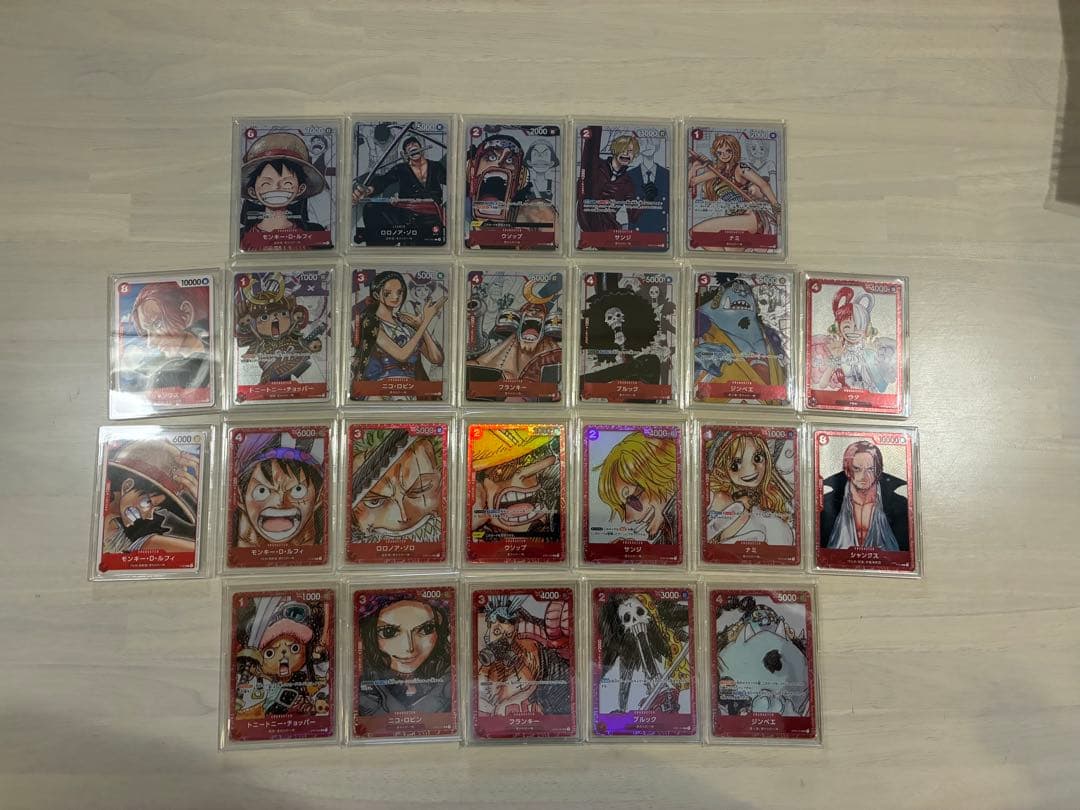 ワンピース　BOX テープ付き未開封　パラレル　プロモ　ルフィ　コレクション