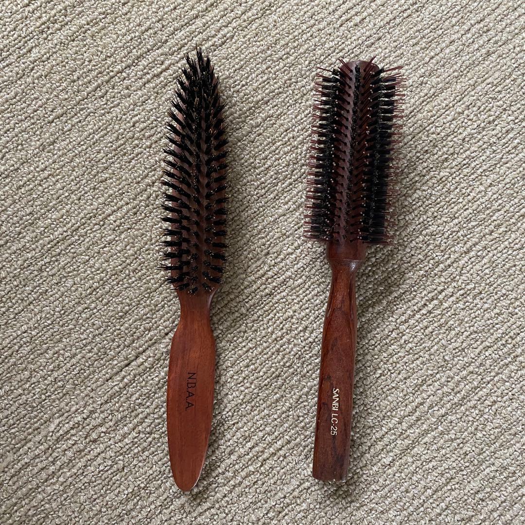 N.B.A.A ヘアブラシ　SANBI LC-25 KENT.