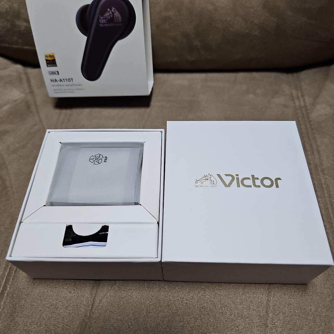JVCケンウッド Victor HA-A110T-B ワイヤレスイヤホン