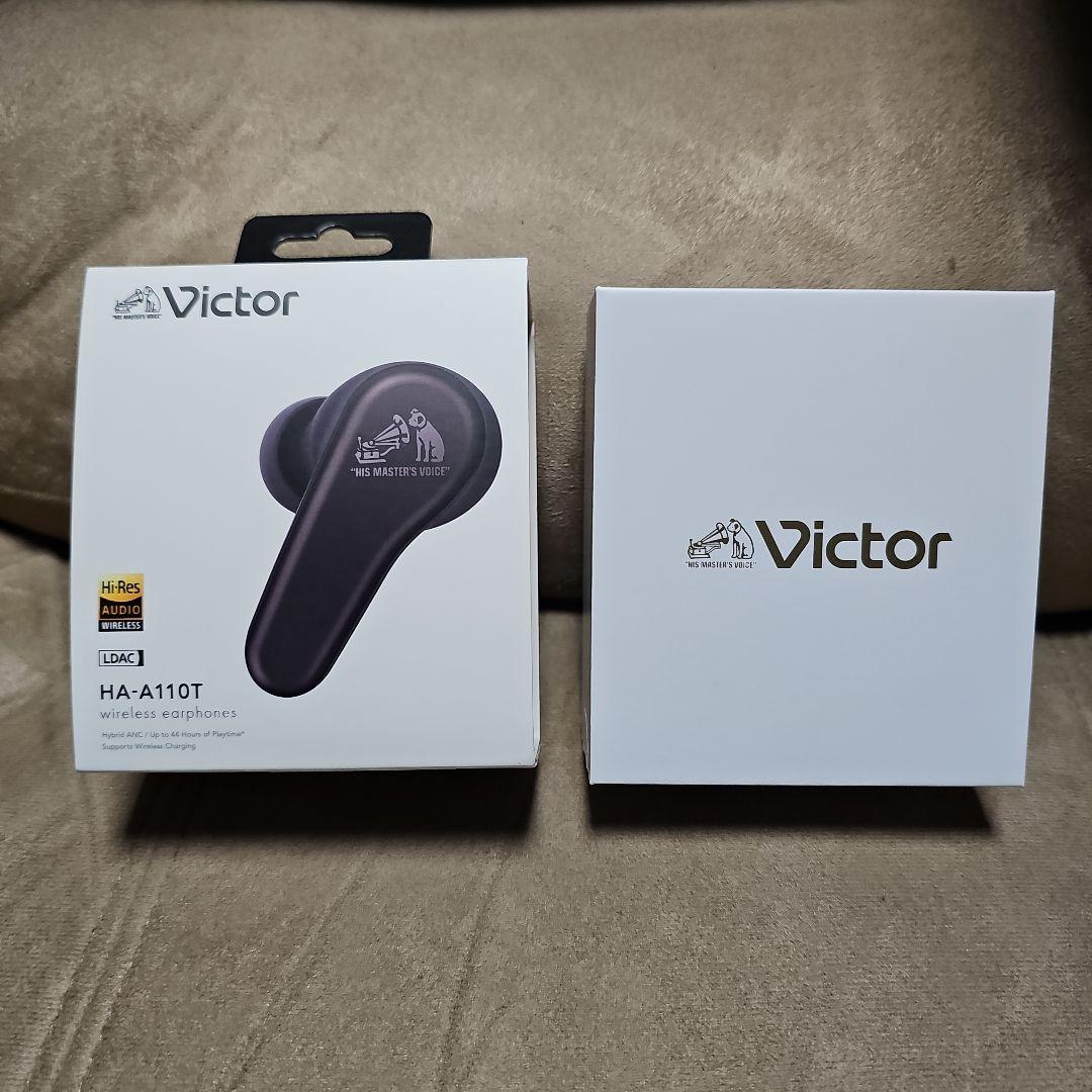 JVCケンウッド Victor HA-A110T-B ワイヤレスイヤホン