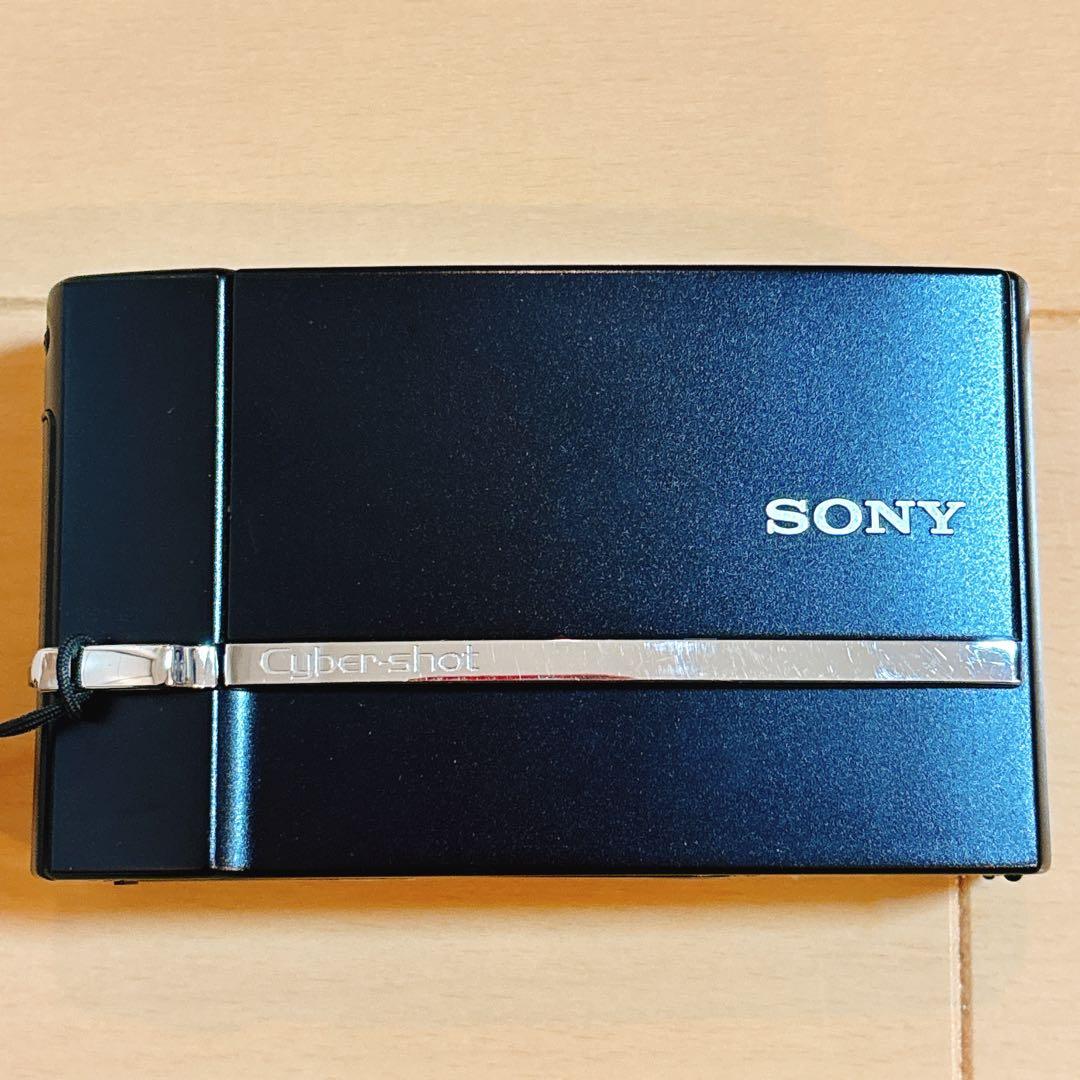 Y2K SONY DSC-T50 コンパクトデジタルカメラ 本体 コンデジ 黒