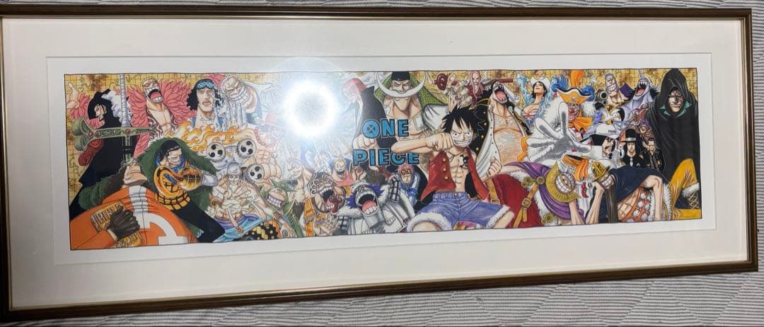 ワンピース　10周年　複製原画