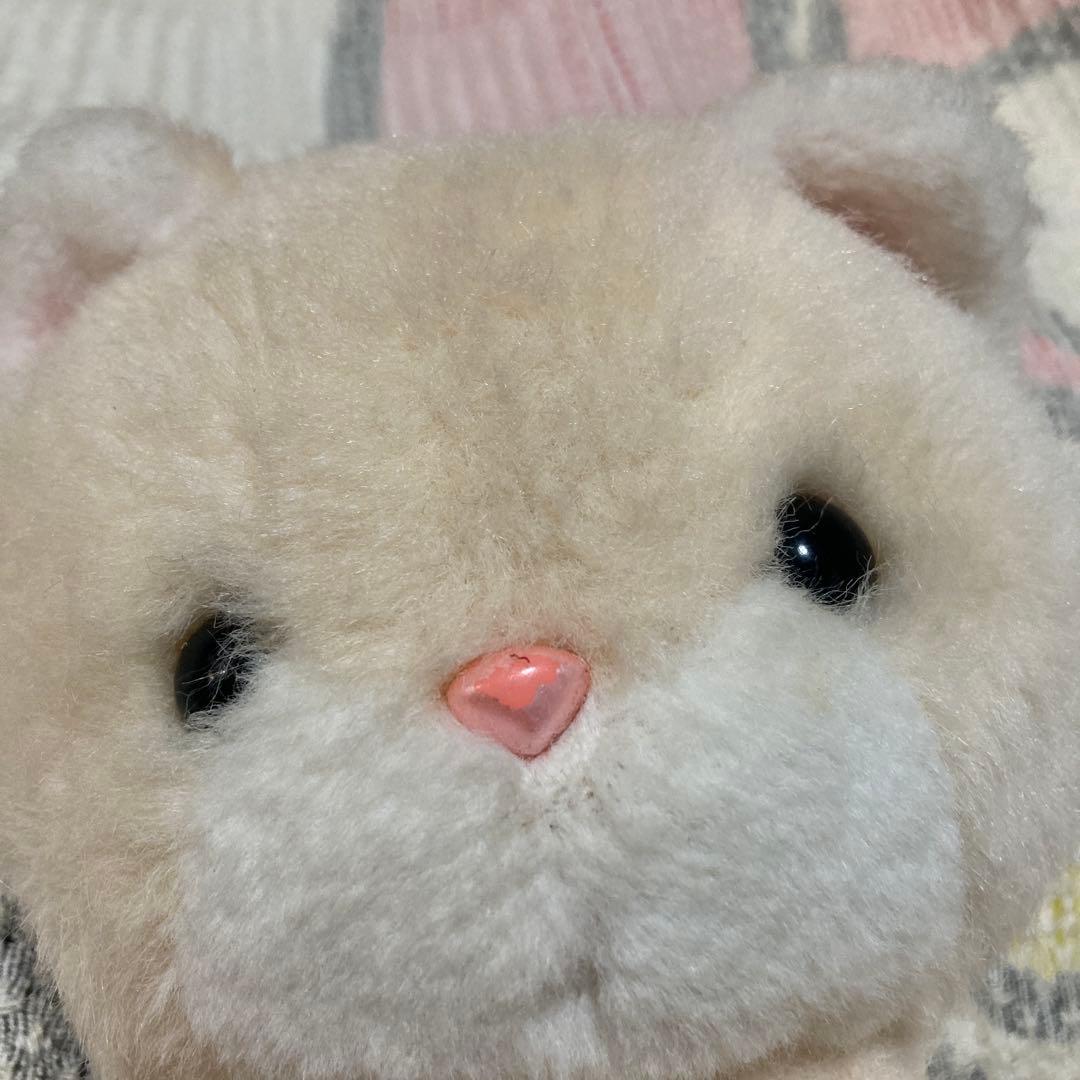 昭和レトロ　吉徳　猫　ぬいぐるみ　中古品