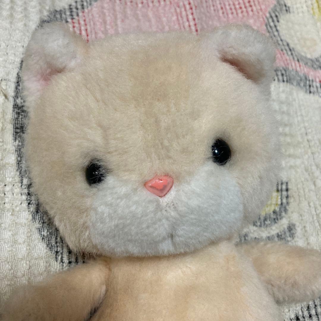 昭和レトロ　吉徳　猫　ぬいぐるみ　中古品