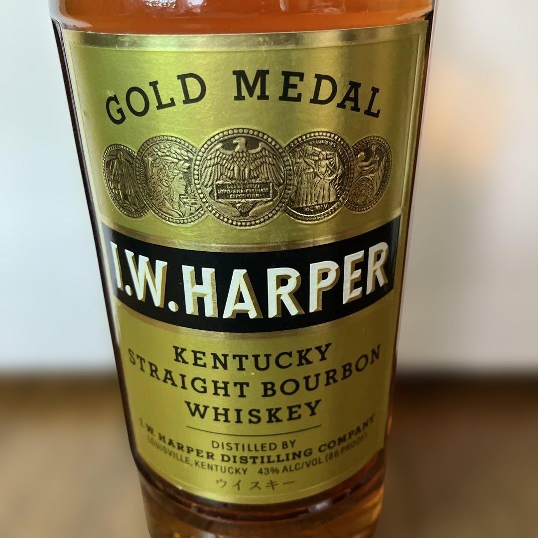 【希少】I.W.HARPER GOLD MEDAL I.W.ハーパー 43%