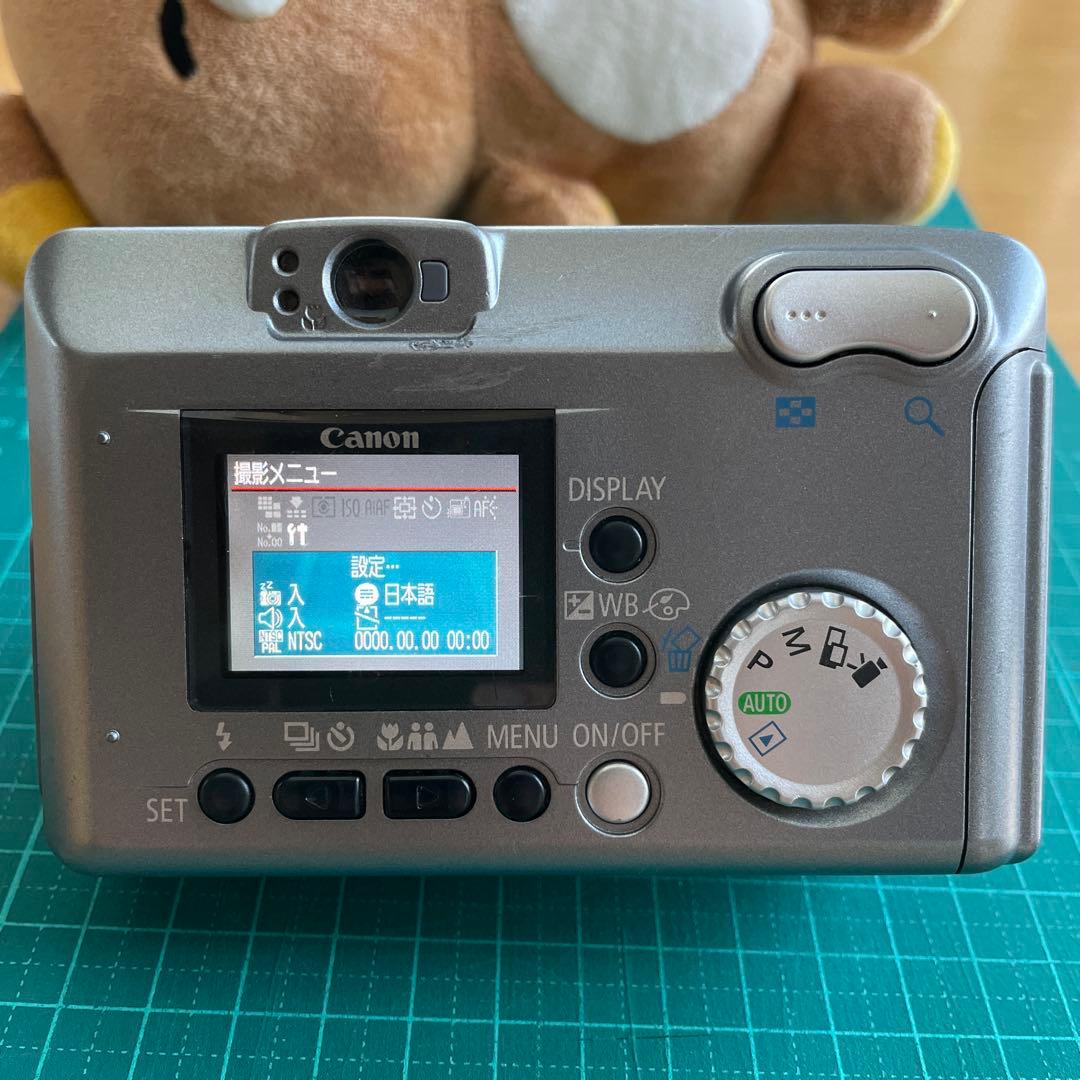 【基本動作確認済】Canon PowerShot A40 オールドコンデジ