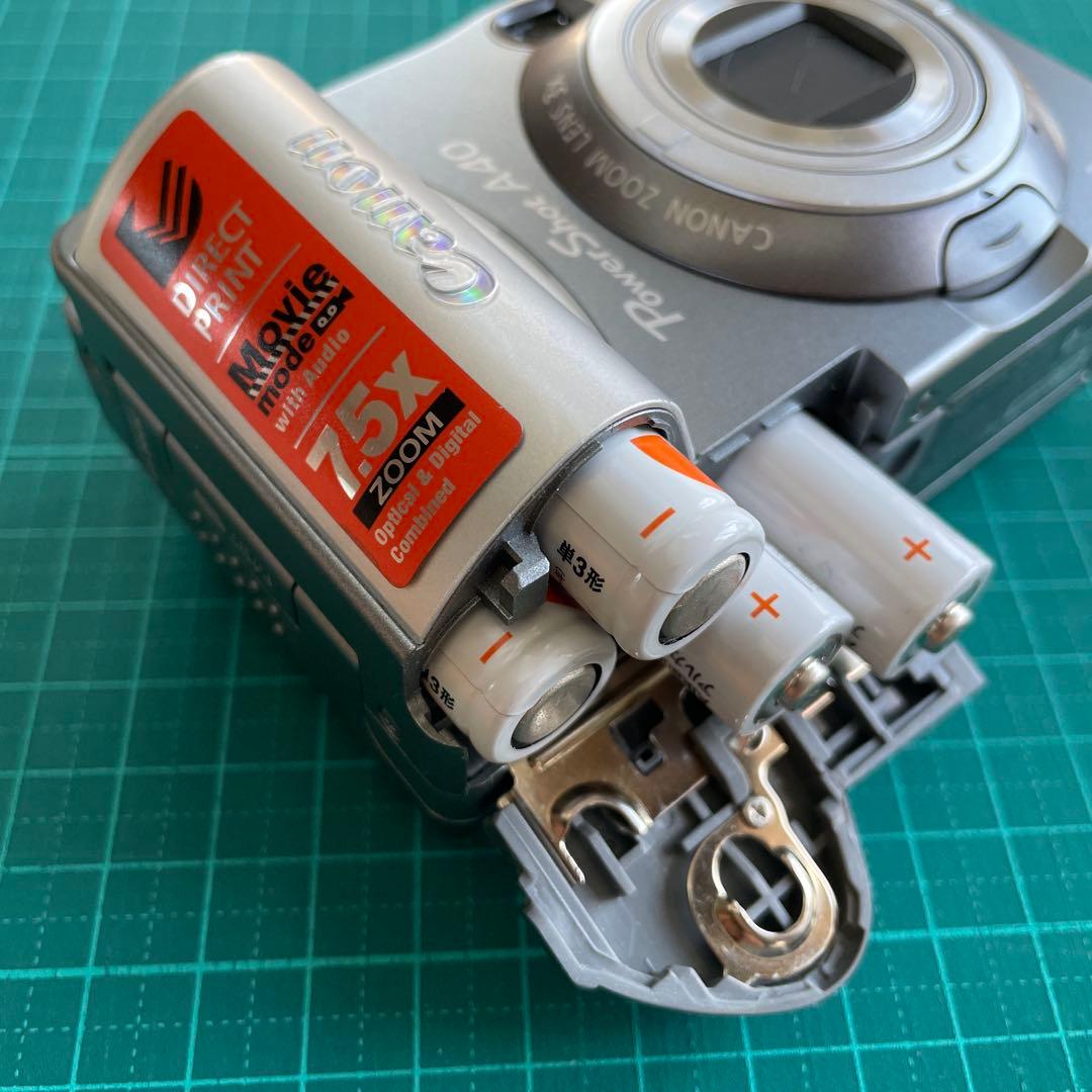 【基本動作確認済】Canon PowerShot A40 オールドコンデジ