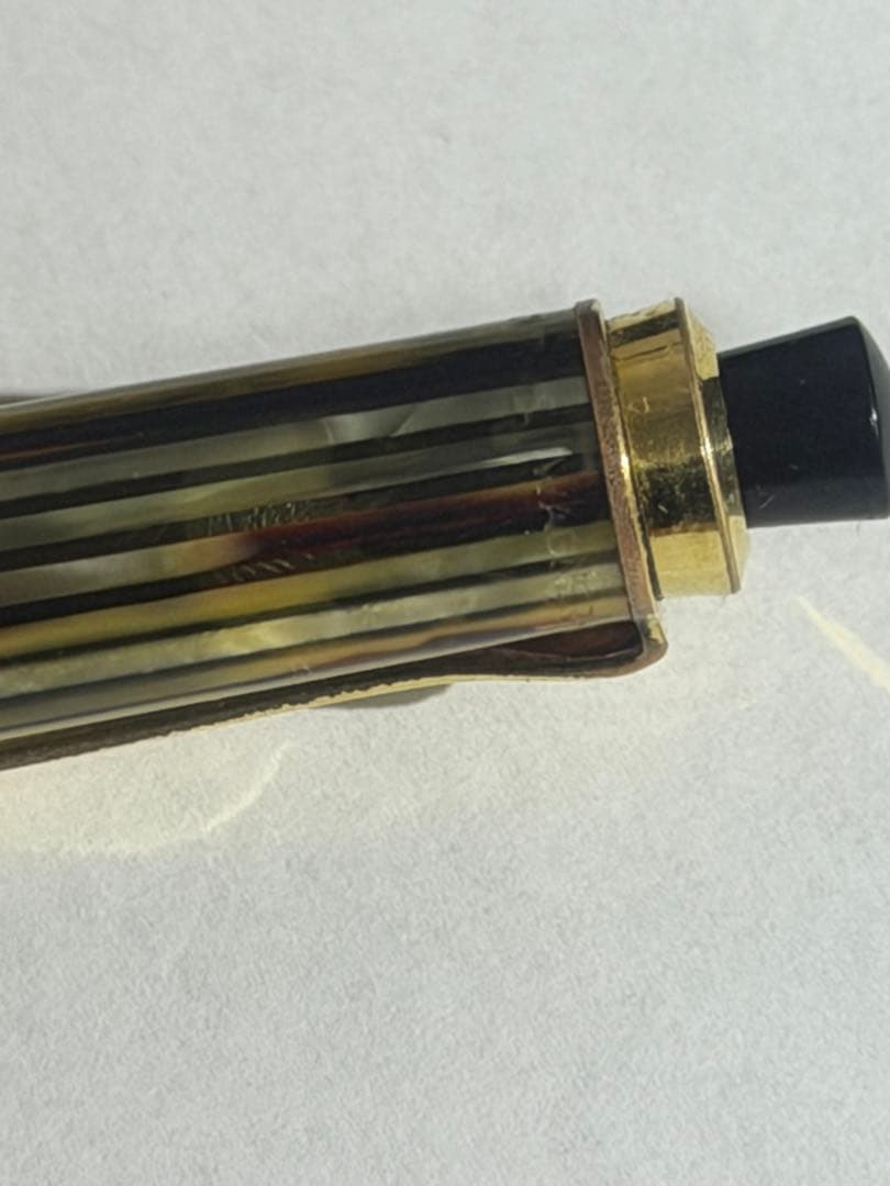 Pelikan ペリカン 450 1.18mm シャープペンシル 茶縞 芯付き