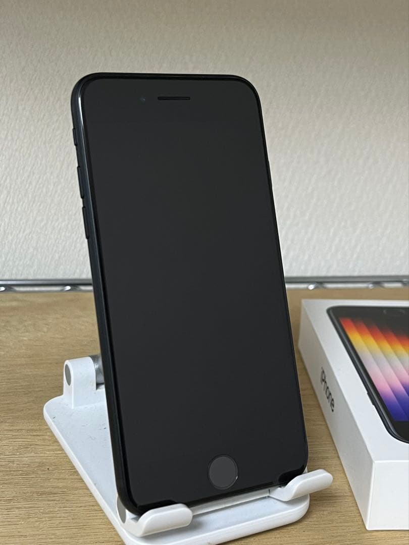 iPhone SE (第3世代) ブラック 128GB SIMフリー 極美品