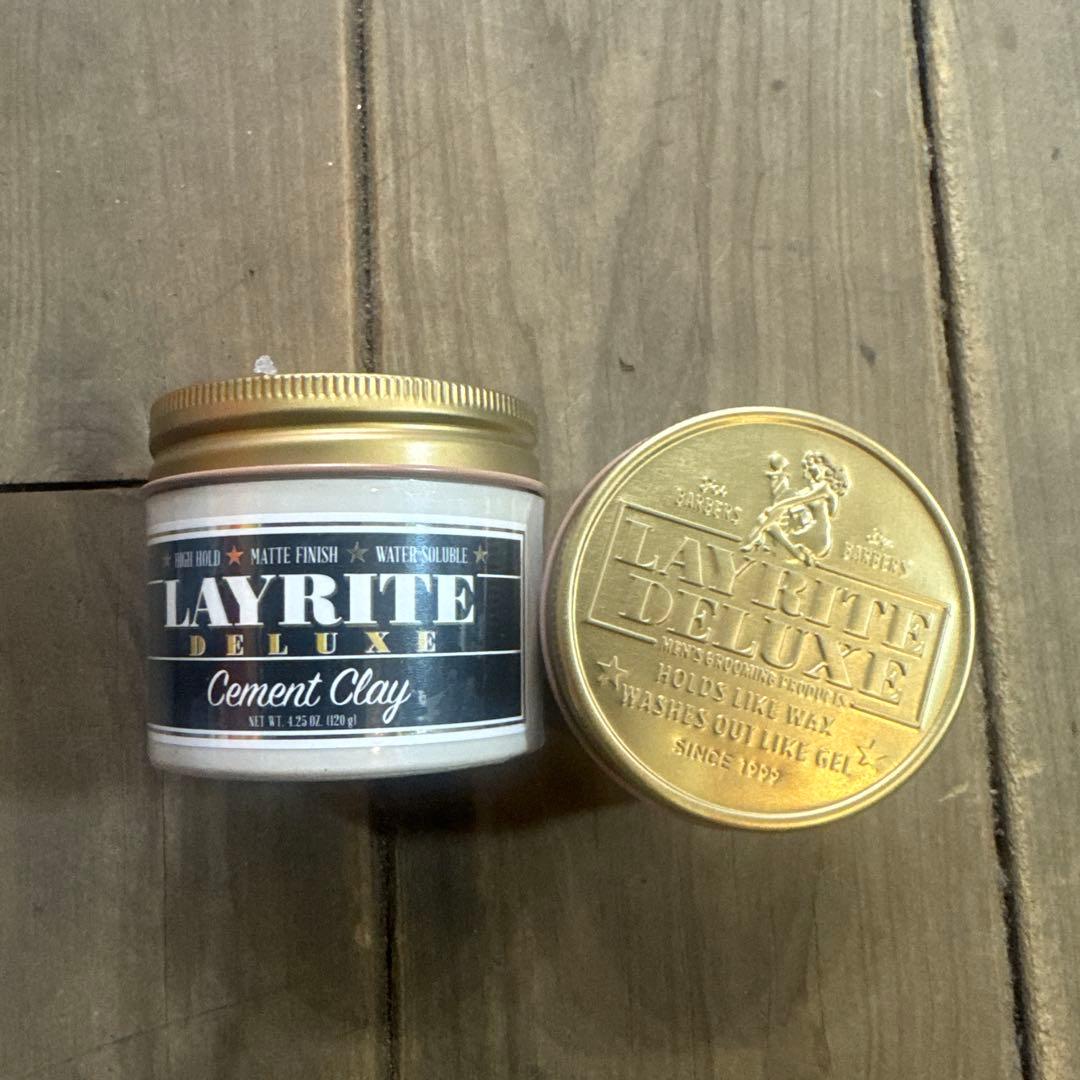 スタイリング剤 LAYRITE DELUXE Cement Clay 4.0 oz