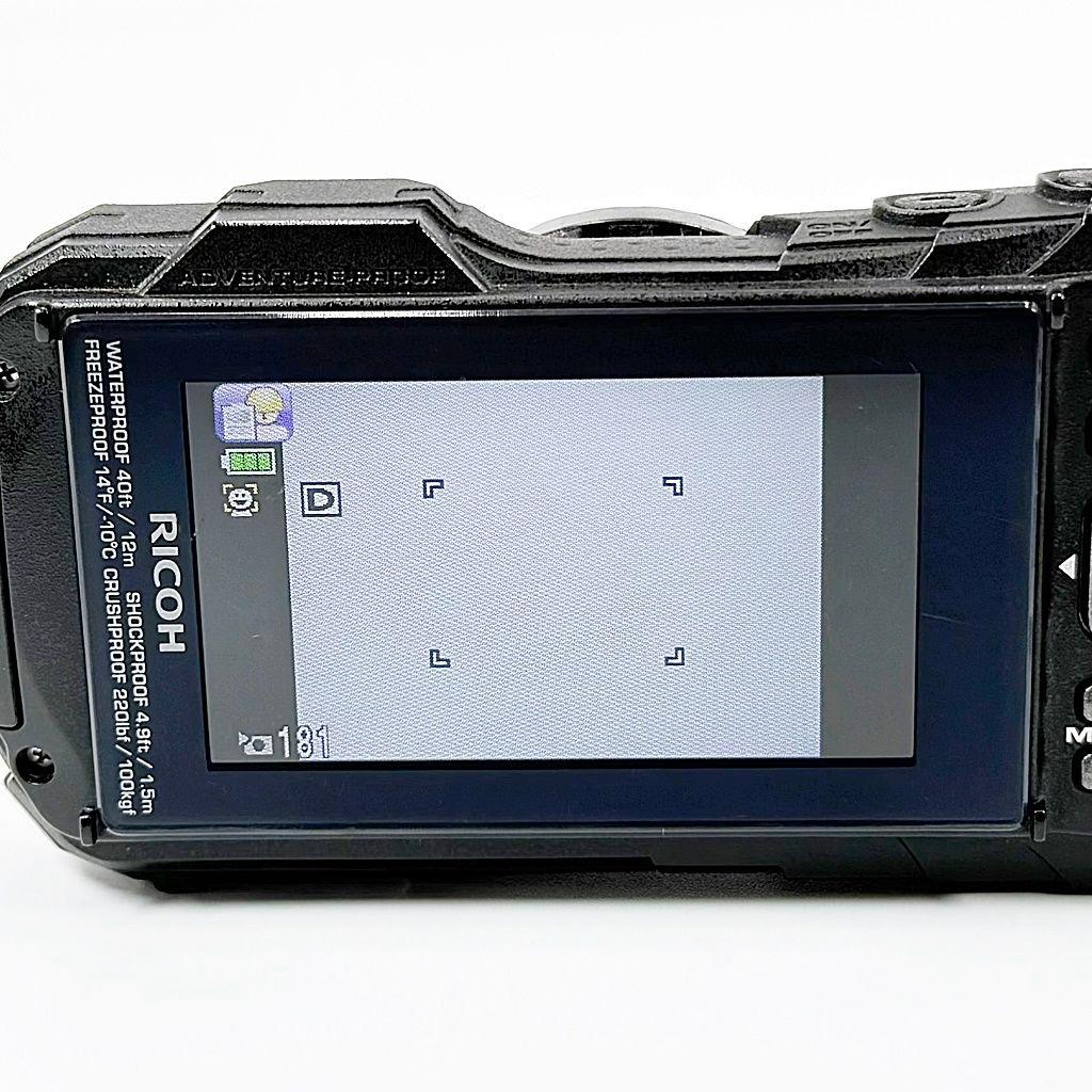 リコー RICOH WG-30 エボニーブラック コンデジ カメラ 中古