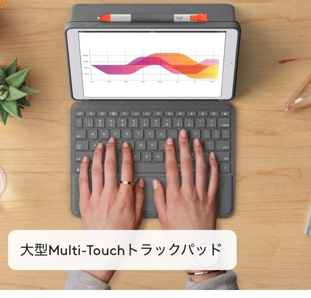 Logicool Combo Touch iPad 第7.8.9世代対応
