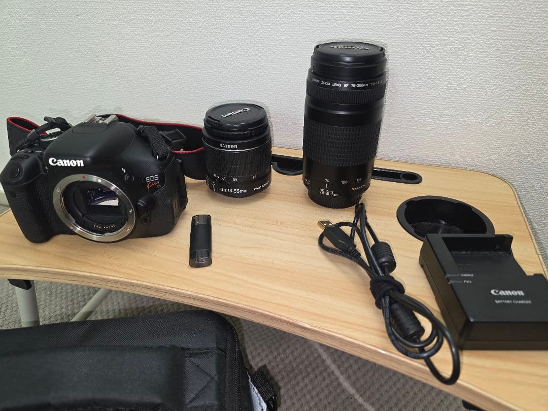 デジタルカメラ Canon EOS kiss x5 with (3lens )