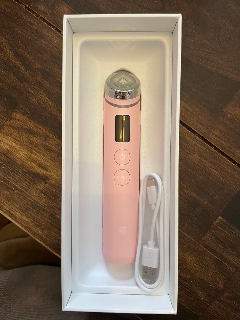 BOOSTER PRO 美顔器 ピンク USBケーブル付き