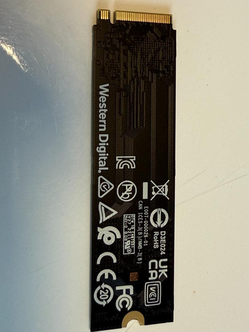 内蔵型SSD WD_BLACK SN770 1TB M.2 SSD