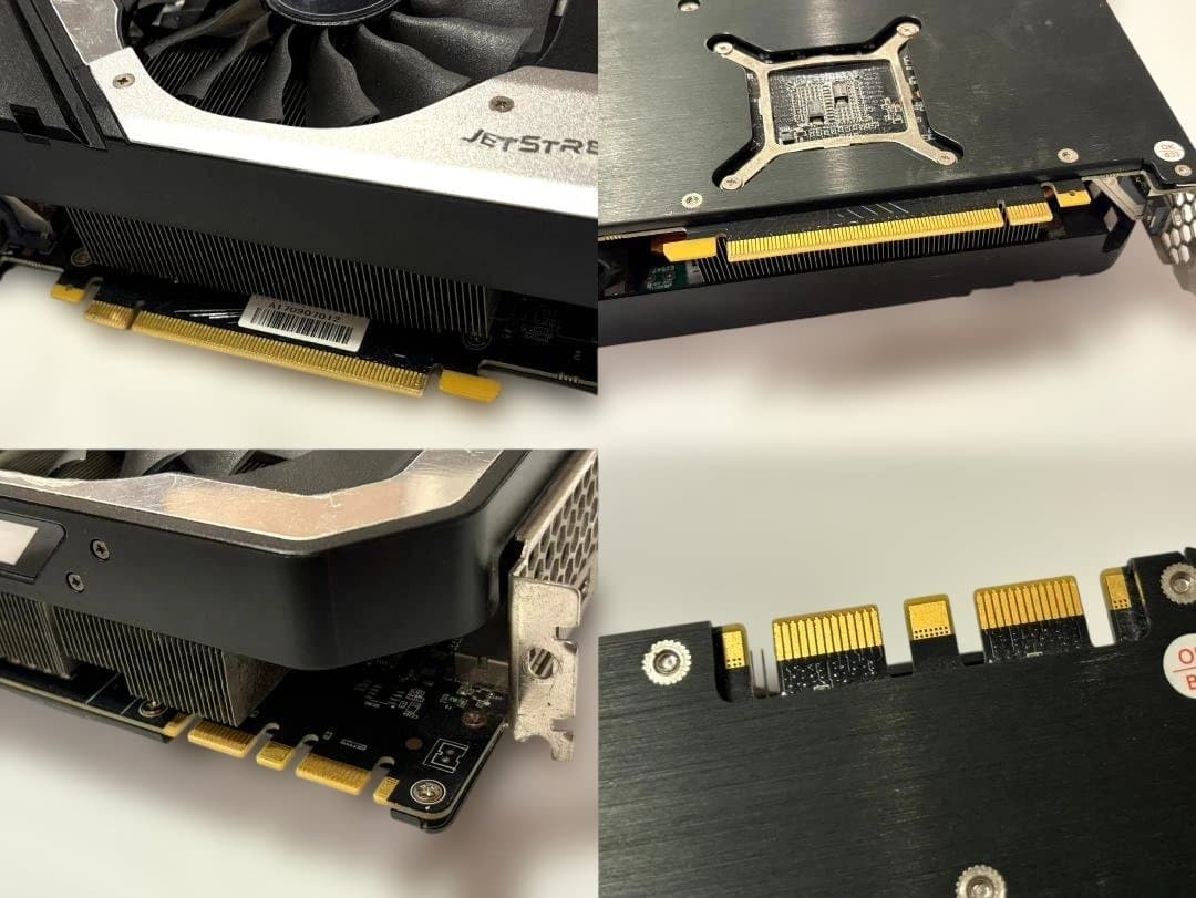 GTX1070 8GB Palit JetStream 起動確認 現状品