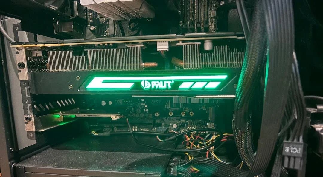 GTX1070 8GB Palit JetStream 起動確認 現状品
