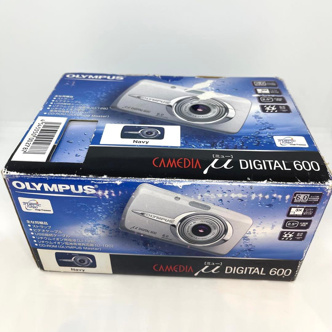 OLYMPUS μ DIGITAL 600 コンパクト デジタルカメラ 防水