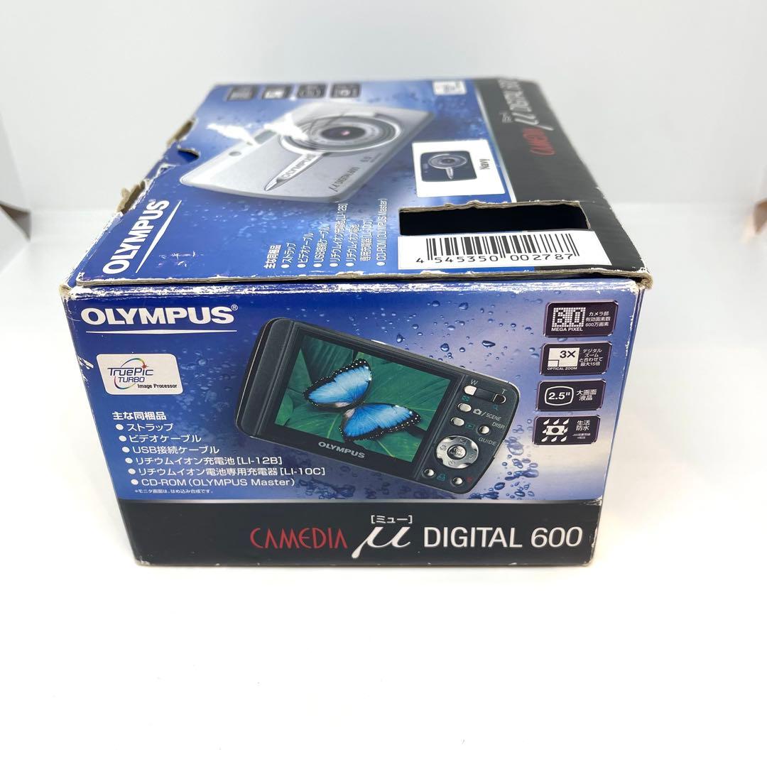 OLYMPUS μ DIGITAL 600 コンパクト デジタルカメラ 防水