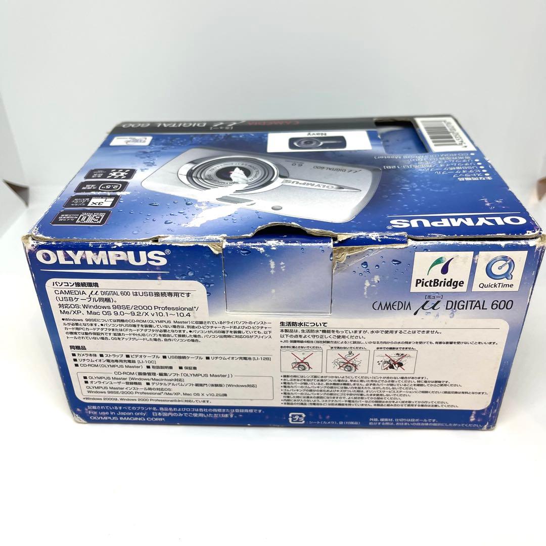 OLYMPUS μ DIGITAL 600 コンパクト デジタルカメラ 防水