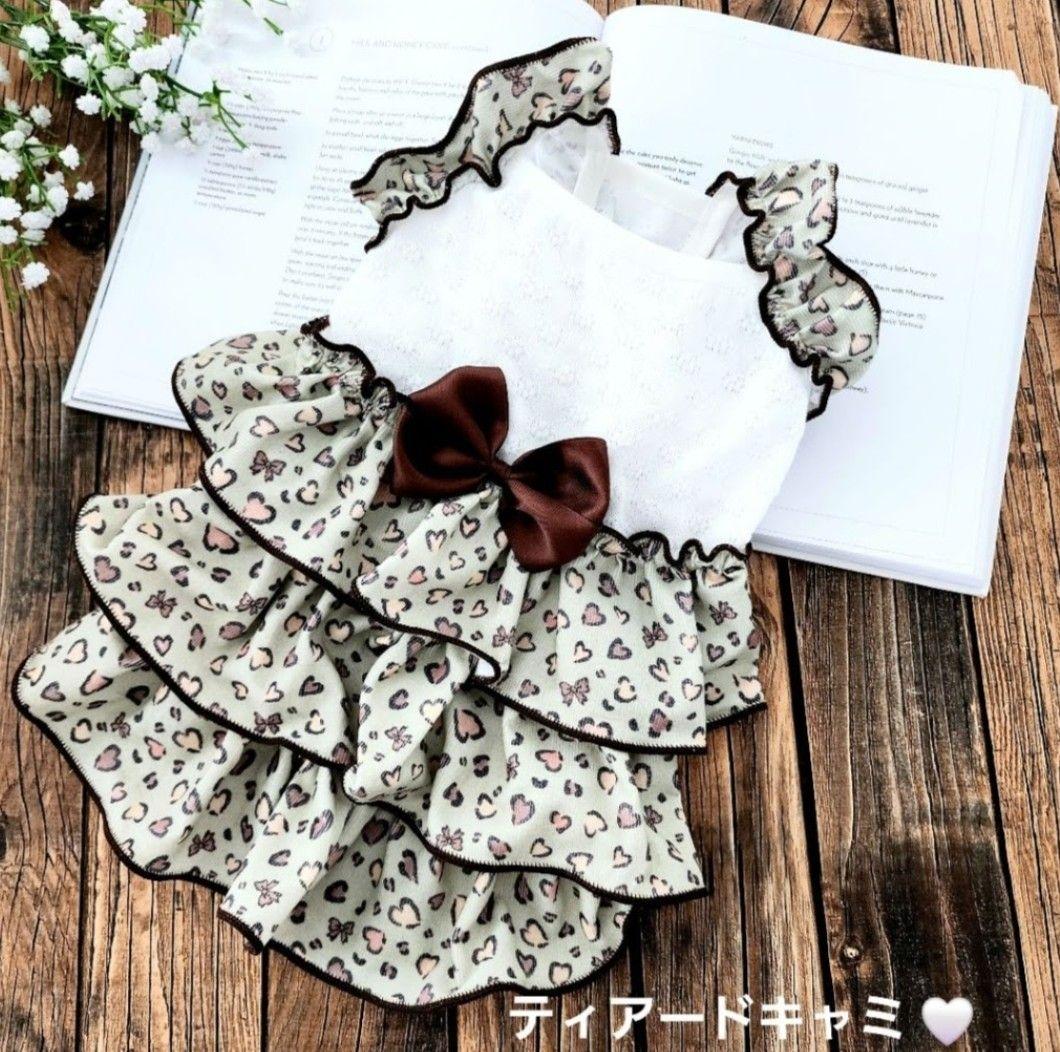 ♡こうちゃん♡様❤Heart Leopard ♡ハンドメイド犬服♡オーダー