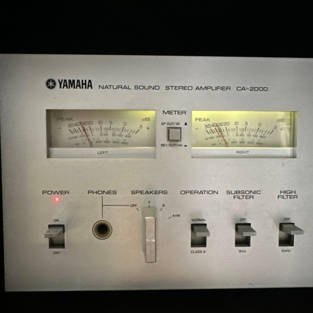 カ*ル様 ヤマハ CA-2000 動作品 現状販売