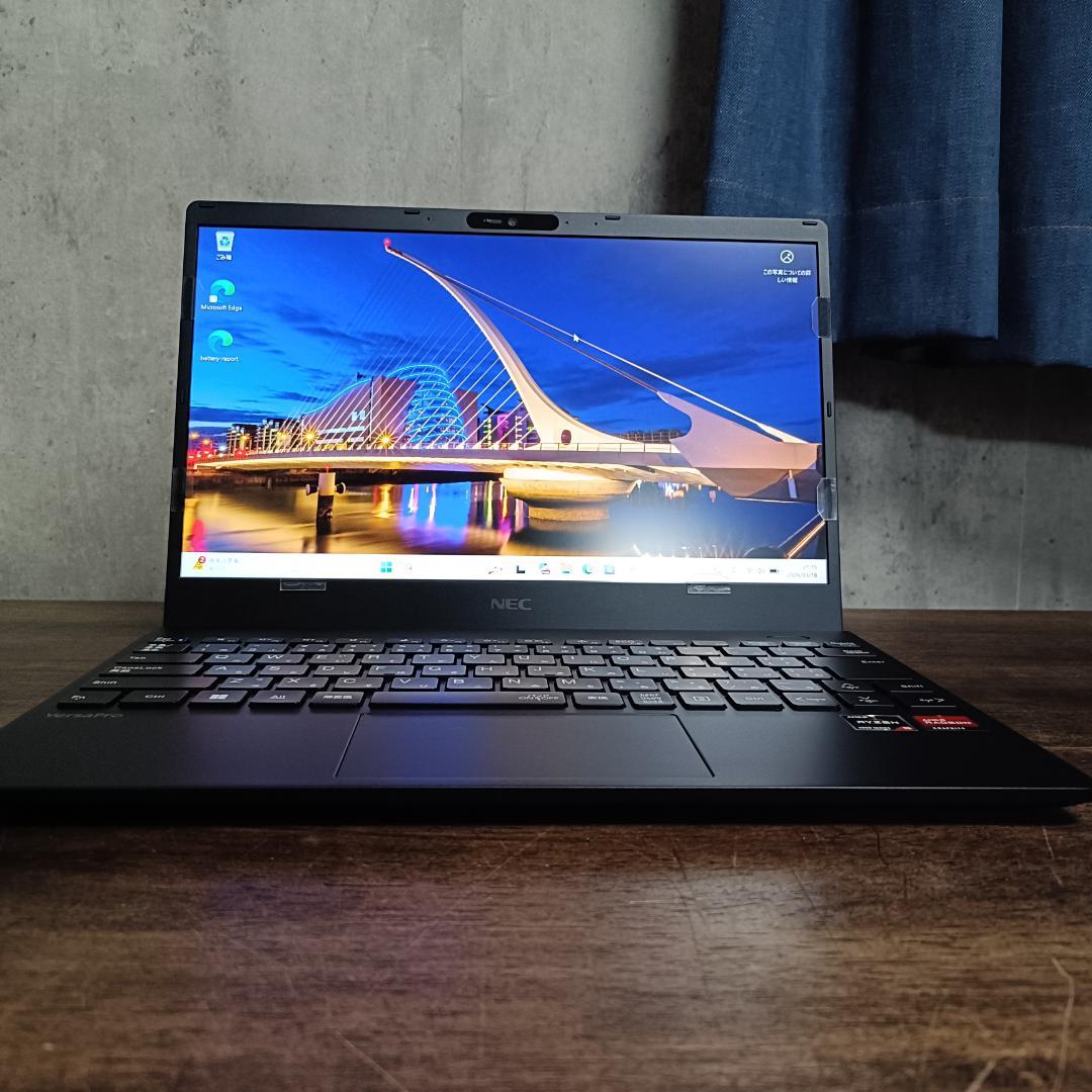 【極美品】NEC 13型 超軽量970g R5(11世代i7超)16GBn144