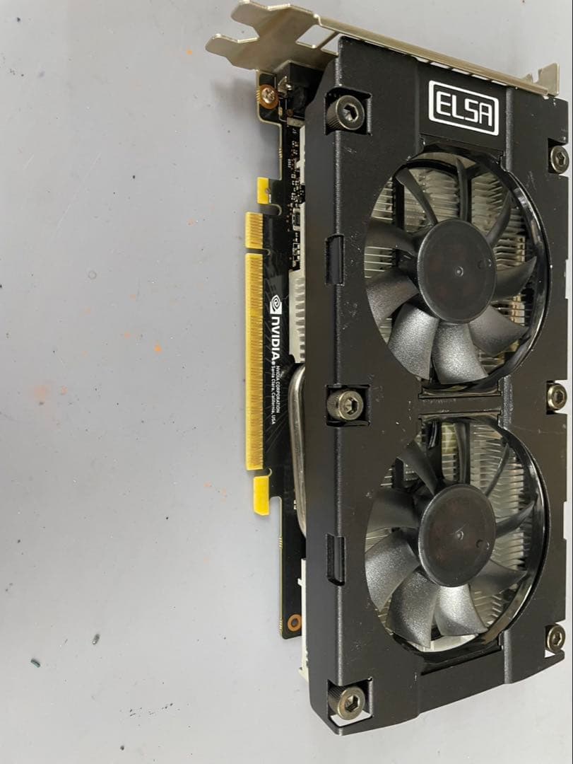 NVIDIA GeForce GTX 1650 SUPER ELSA ジャンク品