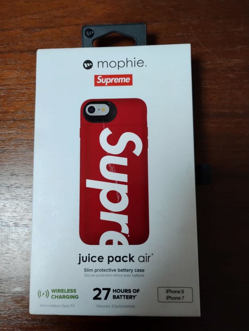 シュプリーム mophieコラボケース iPhone7.8　Supreme