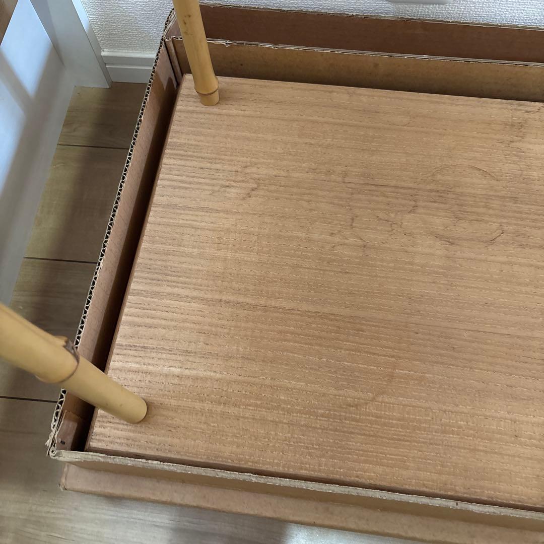 茶道具 棚 竹台子　組み立て