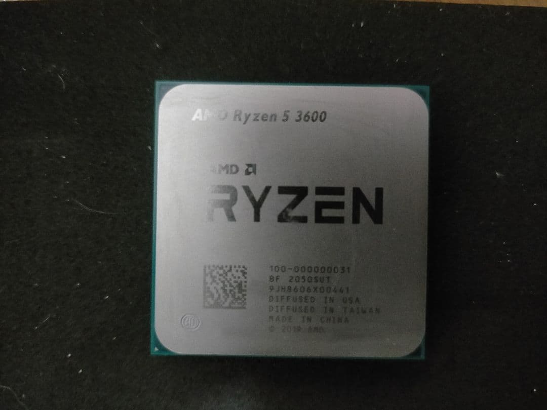 AMD Ryzen 5 3600 CPU 純正クーラー付