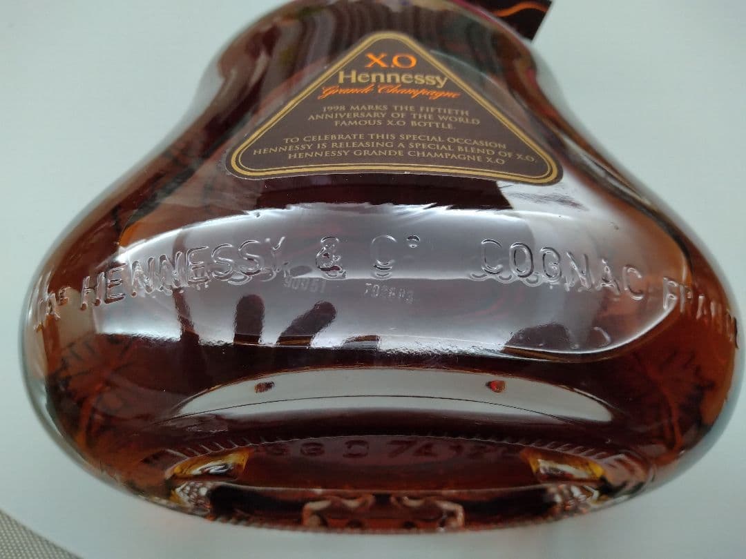 【ヘネシー】 XO グランドシャンパーニュ コニャック 　50周年記念ボトル