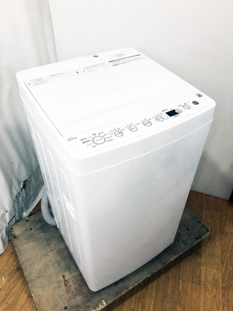 ★24年製★ORIGINALBASIC 4.5㎏ 洗濯機【BW-45A】GED9