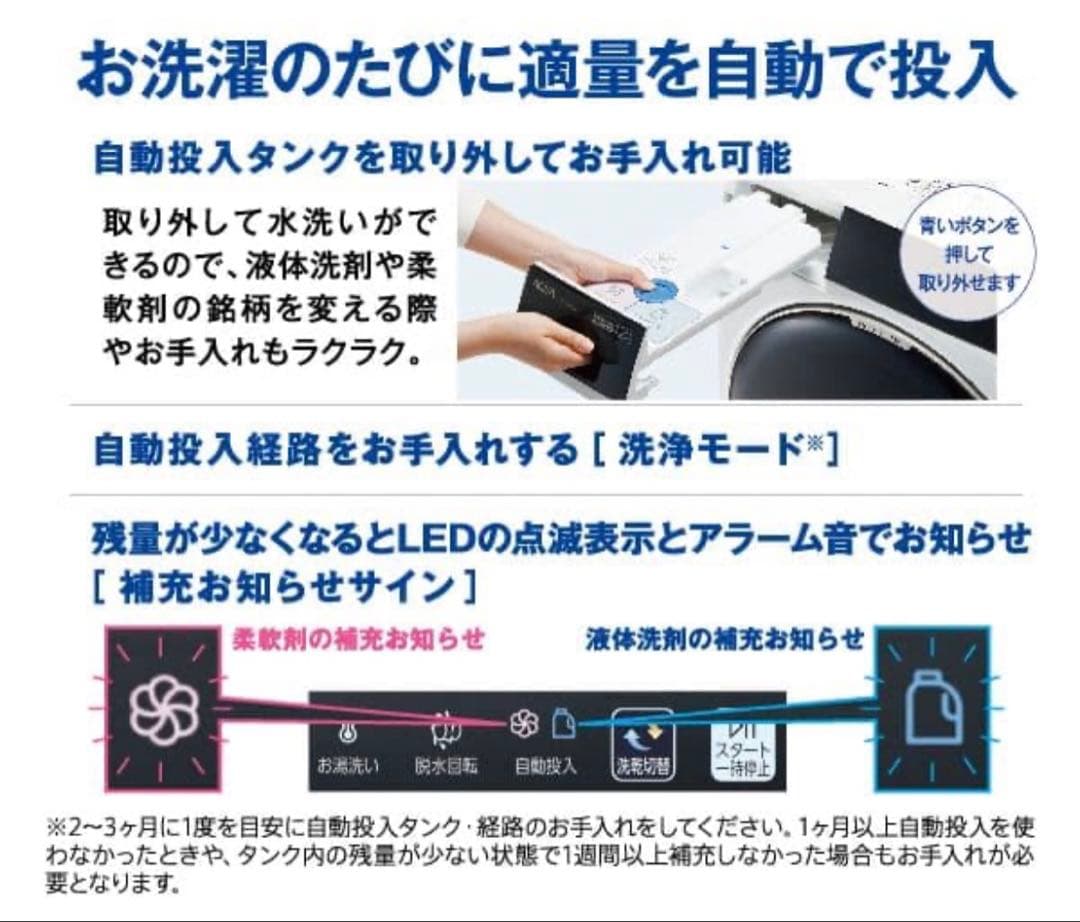 全国送料込2024年製AQUAドラム式洗濯乾燥機 AQW-DM10R-L左開き