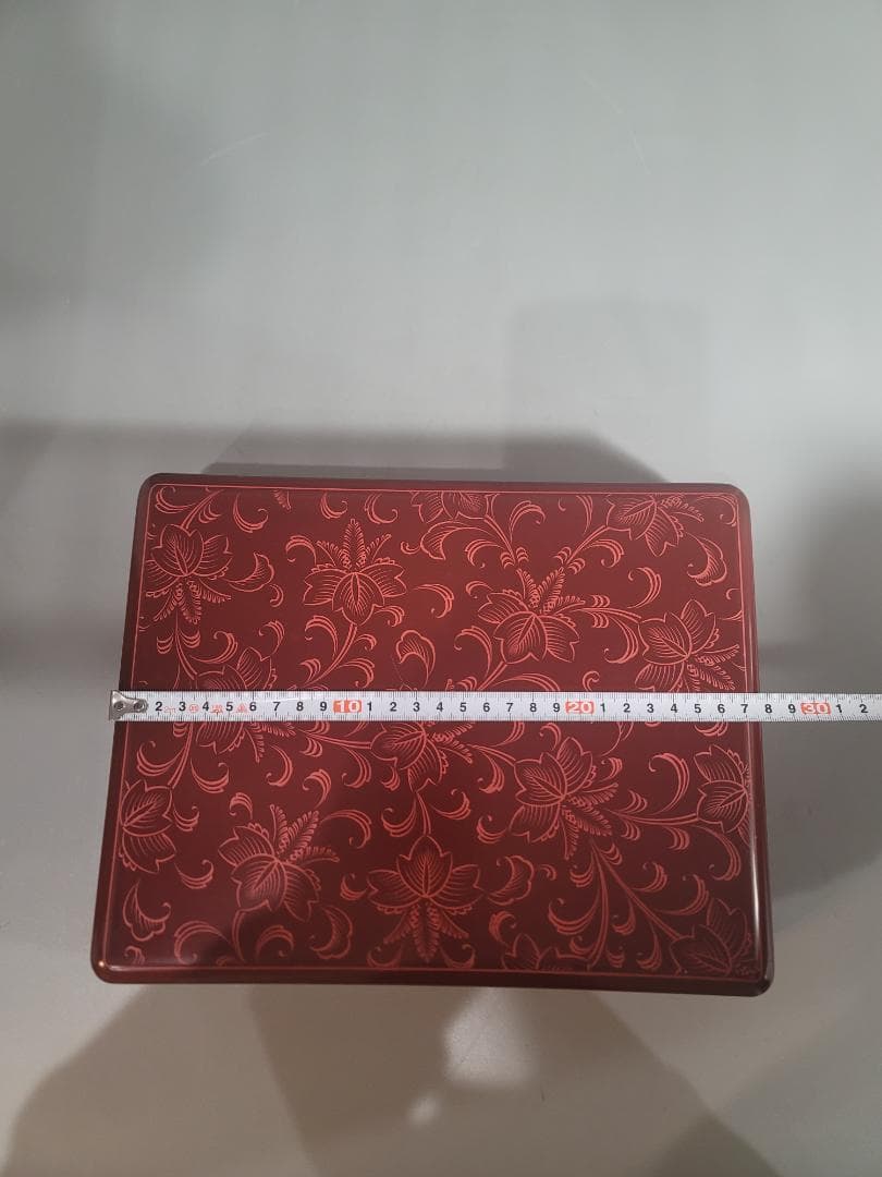 陽光堂製 唐草彫 文庫 未使用 共箱 DT796