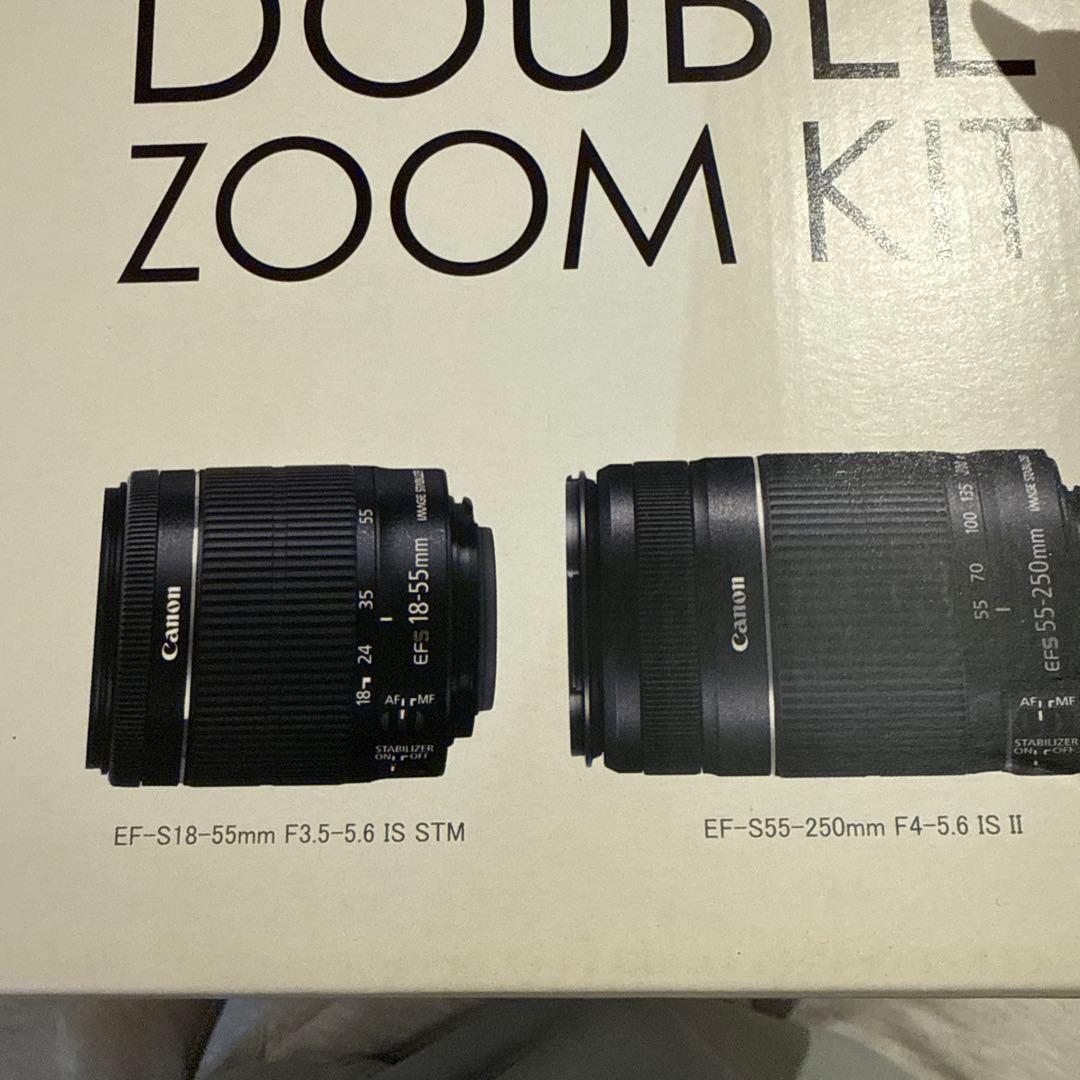 美品　Canon EOS Kiss X7 ダブルズームキット　一眼レフ