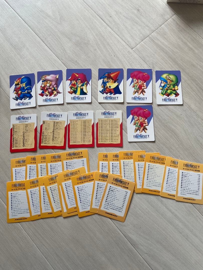 FF5 カードコレクションズ【表面】