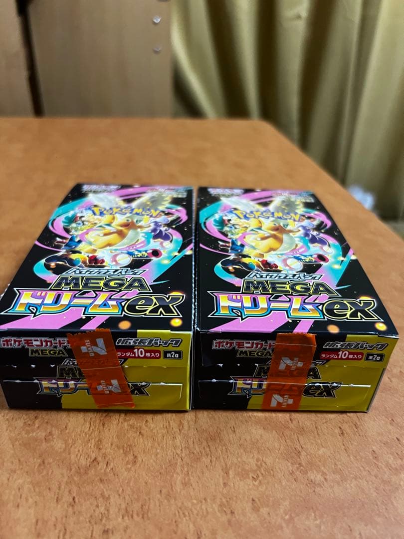 MEGAドリームex 1BOX シュリンク無し　ペリペリ無し