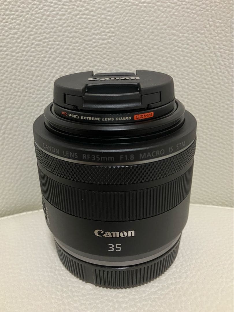 Canon RF35mm F1.8 MACRO IS STM レンズフィルター付