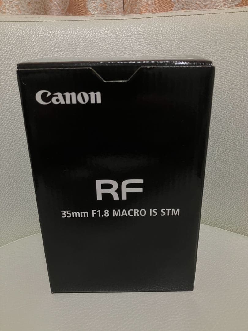 Canon RF35mm F1.8 MACRO IS STM レンズフィルター付