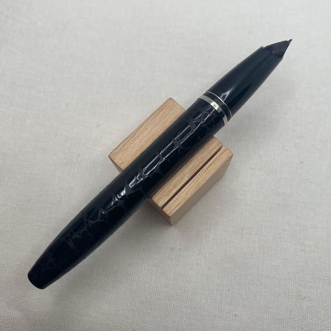 【良品】シェーファー　レガシーヘリテージ　ルックオブレザー　万年筆18K M