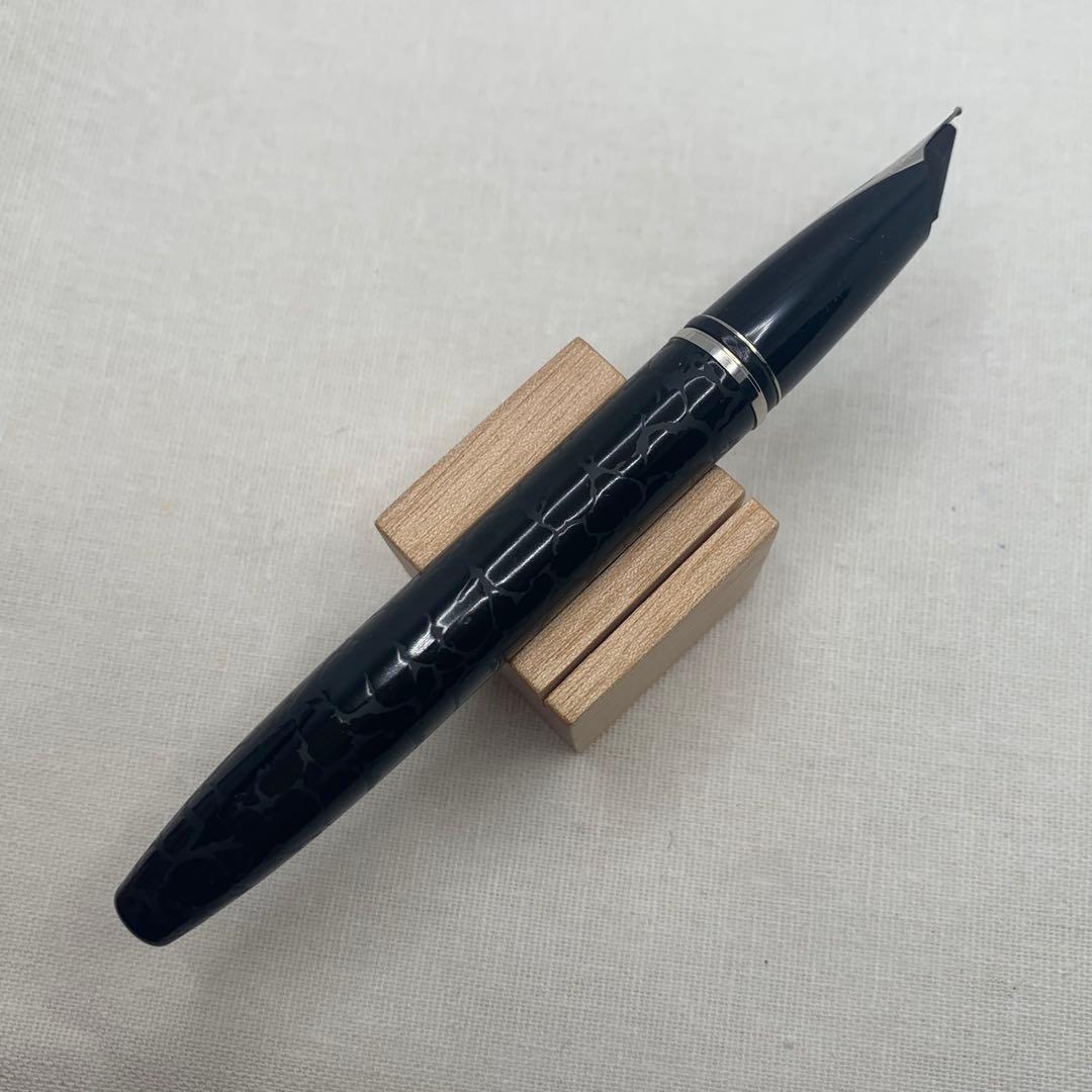 【良品】シェーファー　レガシーヘリテージ　ルックオブレザー　万年筆18K M