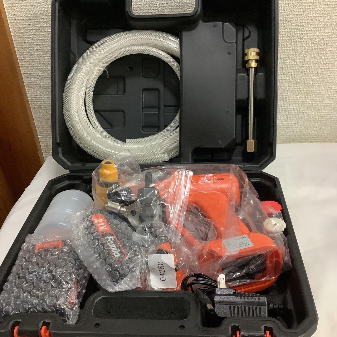 8259⑩3Way高圧洗浄機　充電式コードレス