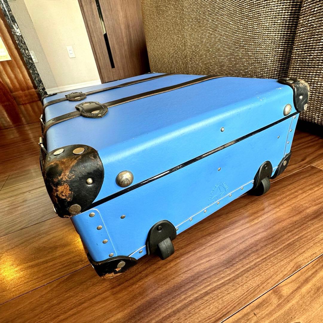 GLOBE TROTTER　グローブトロッター スーツケース 21インチブルー