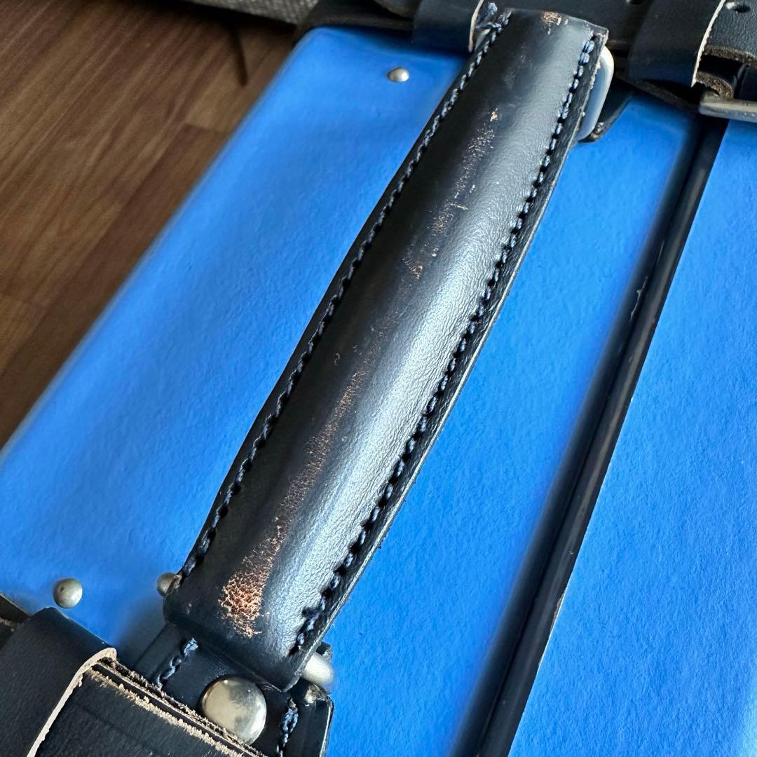 GLOBE TROTTER　グローブトロッター スーツケース 21インチブルー